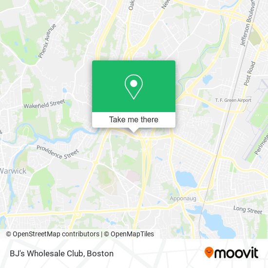 Mapa de BJ's Wholesale Club