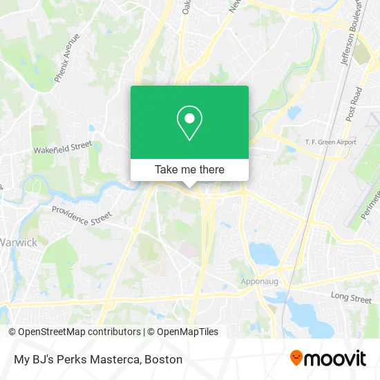My BJ's Perks Masterca map