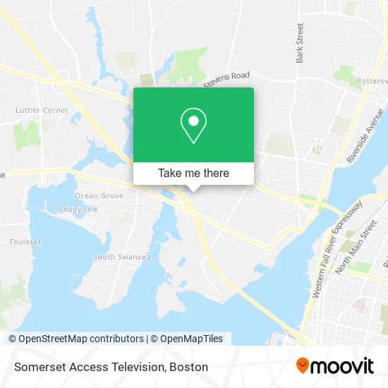 Somerset Access Television map