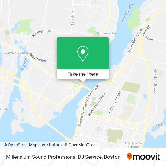 Millennium Sound Professional DJ Service map