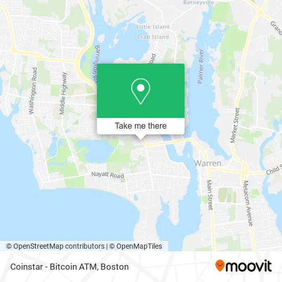 Coinstar - Bitcoin ATM map