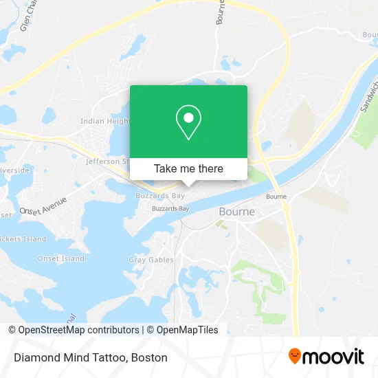 Diamond Mind Tattoo map