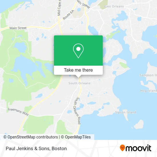 Paul Jenkins & Sons map