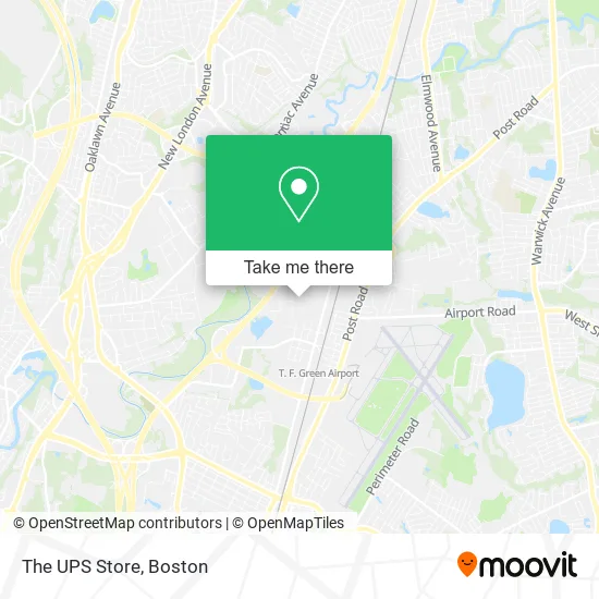 Mapa de The UPS Store