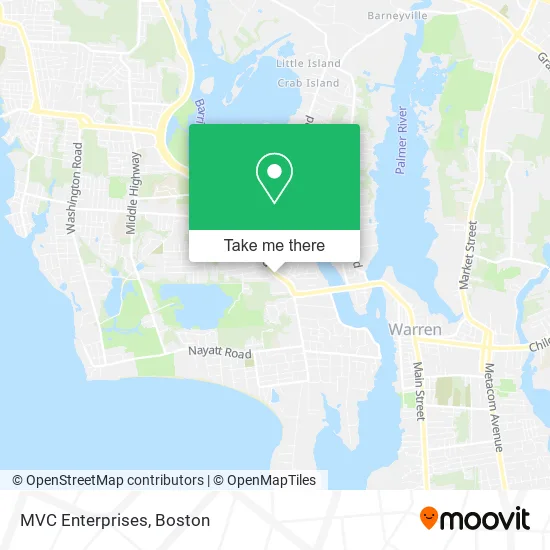 MVC Enterprises map