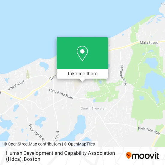 Mapa de Human Development and Capability Association (Hdca)
