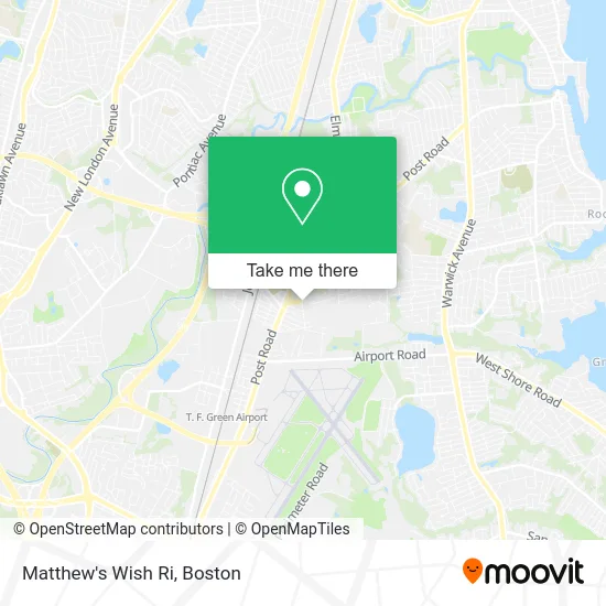 Matthew's Wish Ri map