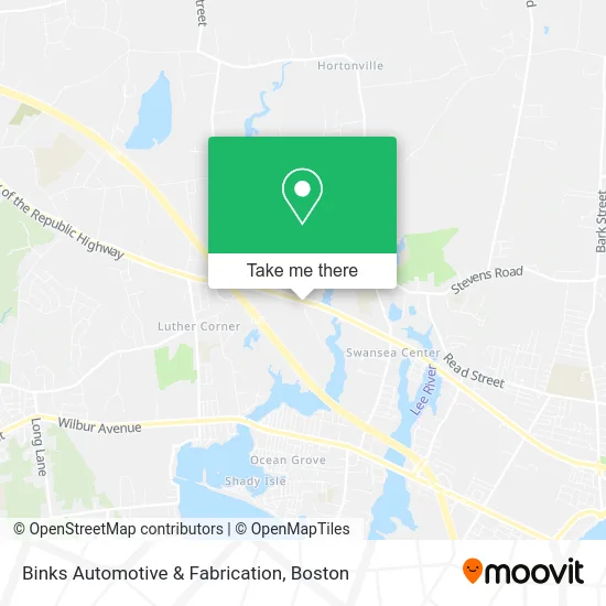 Binks Automotive & Fabrication map