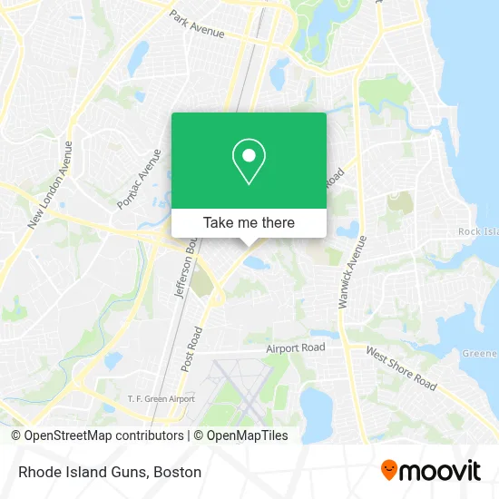 Rhode Island Guns map