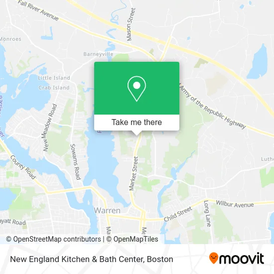 New England Kitchen & Bath Center map