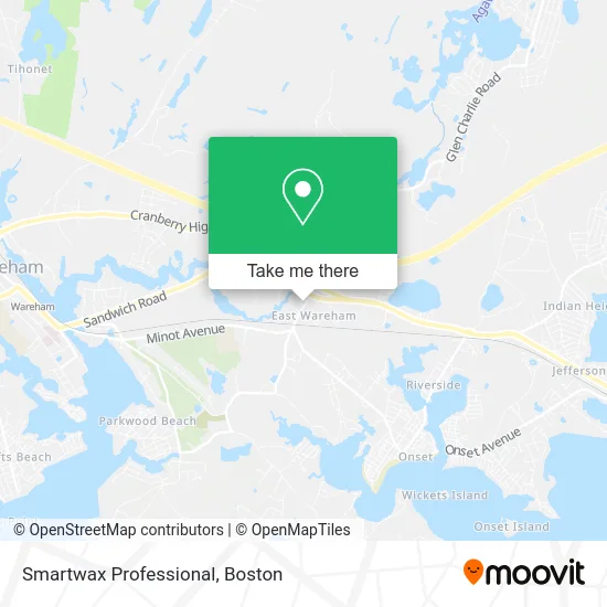 Smartwax Professional map