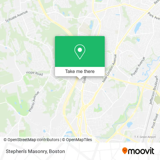 Stephen's Masonry map