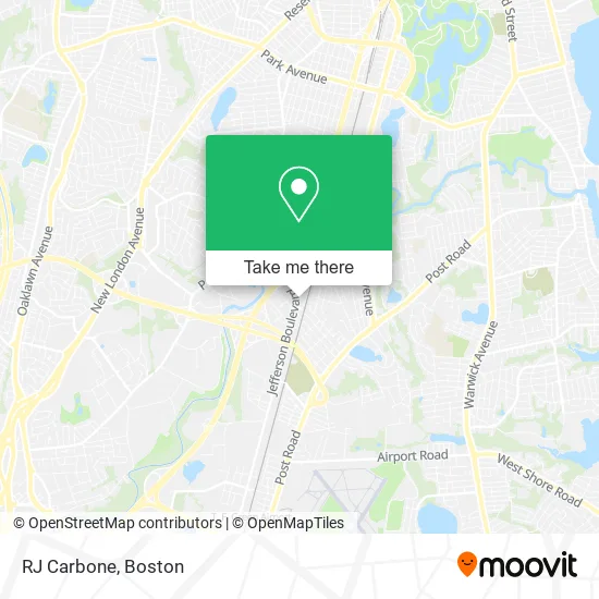 RJ Carbone map