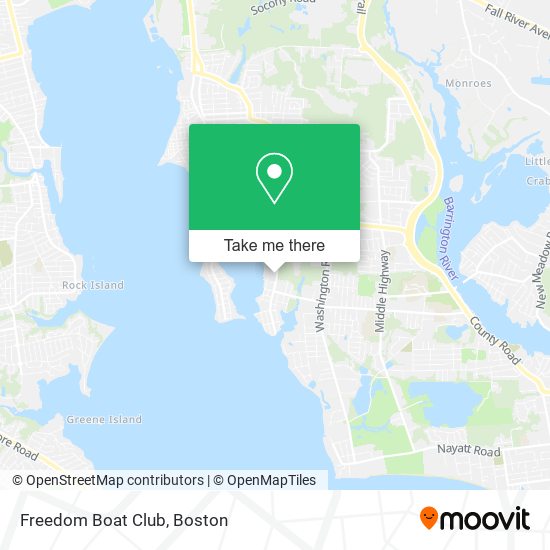 Mapa de Freedom Boat Club