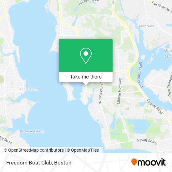 Freedom Boat Club map