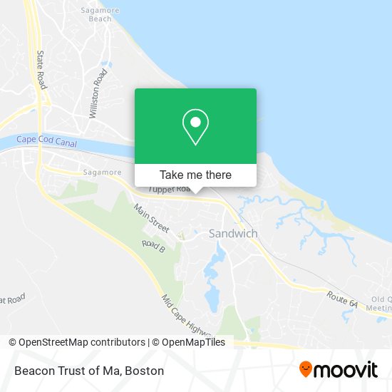 Mapa de Beacon Trust of Ma