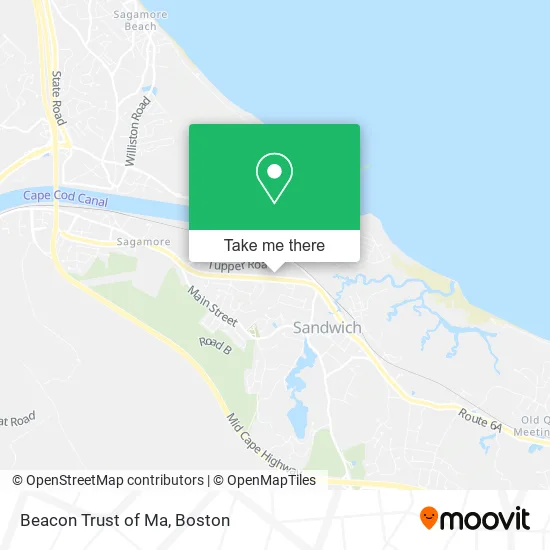 Beacon Trust of Ma map