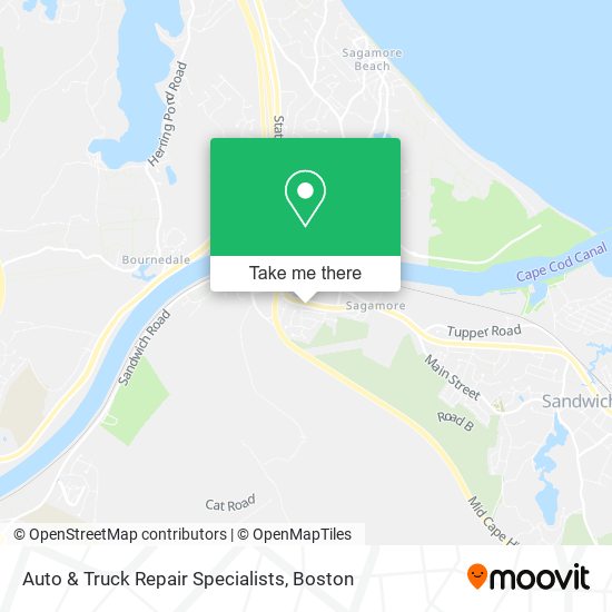 Auto & Truck Repair Specialists map