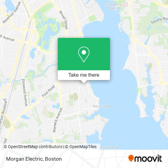 Morgan Electric map