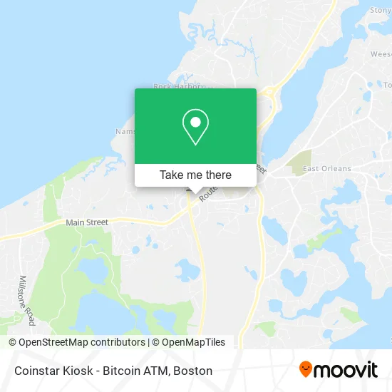 Coinstar Kiosk - Bitcoin ATM map