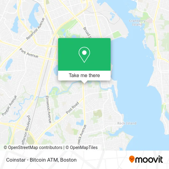 Coinstar - Bitcoin ATM map