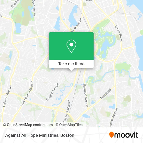 Against All Hope Ministries map