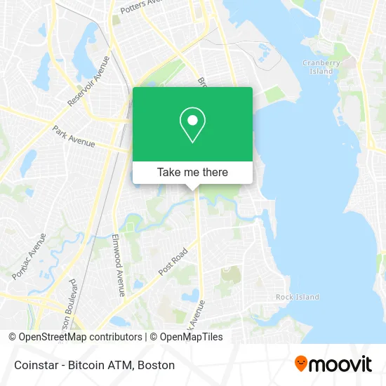 Coinstar - Bitcoin ATM map