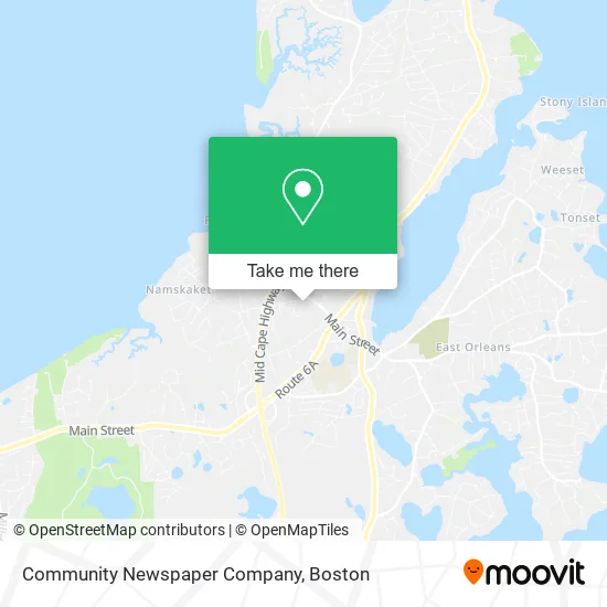 Community Newspaper Company map