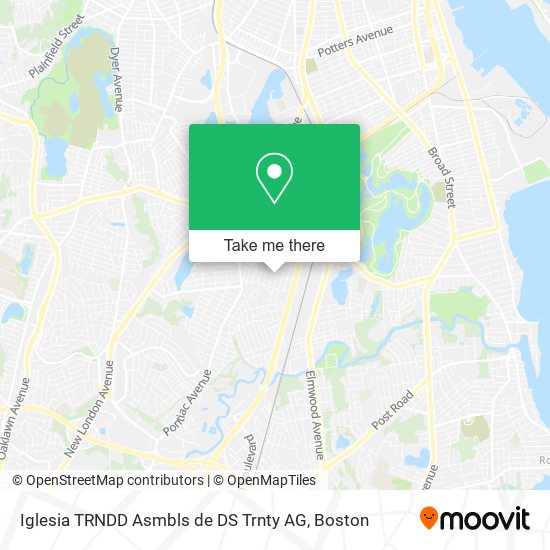 Iglesia TRNDD Asmbls de DS Trnty AG map