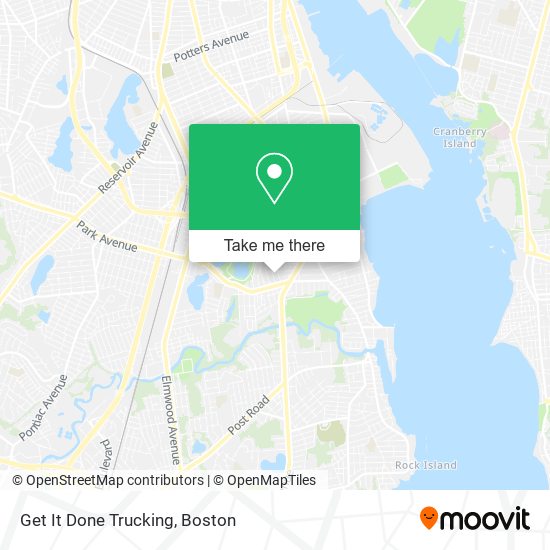 Get It Done Trucking map