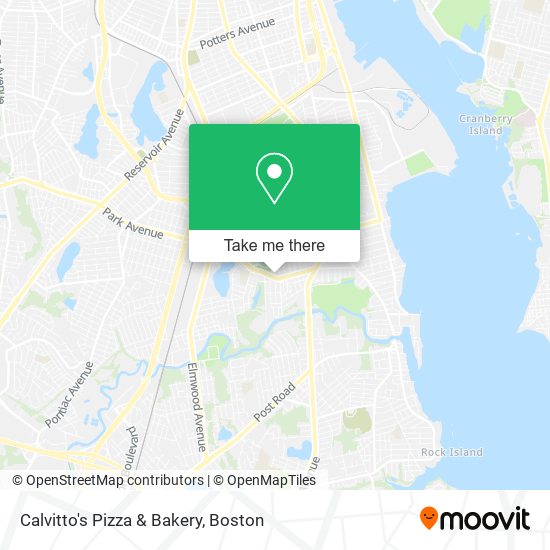 Calvitto's Pizza & Bakery map