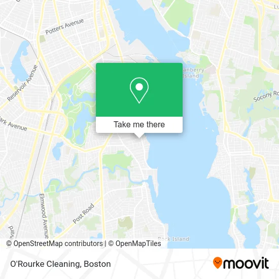 O'Rourke Cleaning map