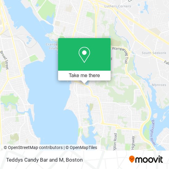 Mapa de Teddys Candy Bar and M