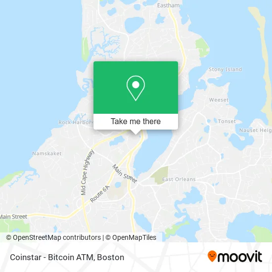 Coinstar - Bitcoin ATM map