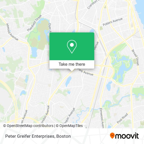 Peter Greifer Enterprises map