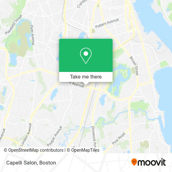 Capelli Salon map