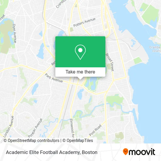 Academic Elite Football Academy map