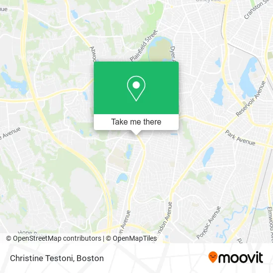 Christine Testoni map