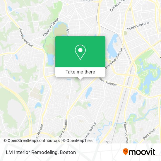 LM Interior Remodeling map