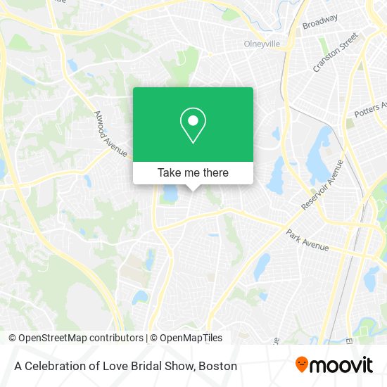 A Celebration of Love Bridal Show map