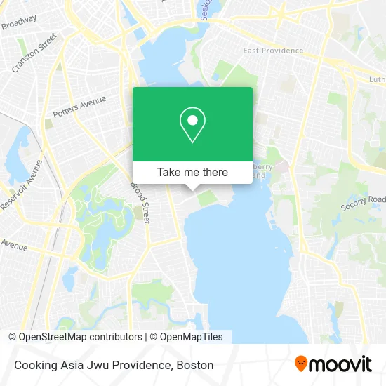 Cooking Asia Jwu Providence map