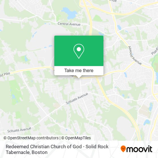 Mapa de Redeemed Christian Church of God - Solid Rock Tabernacle