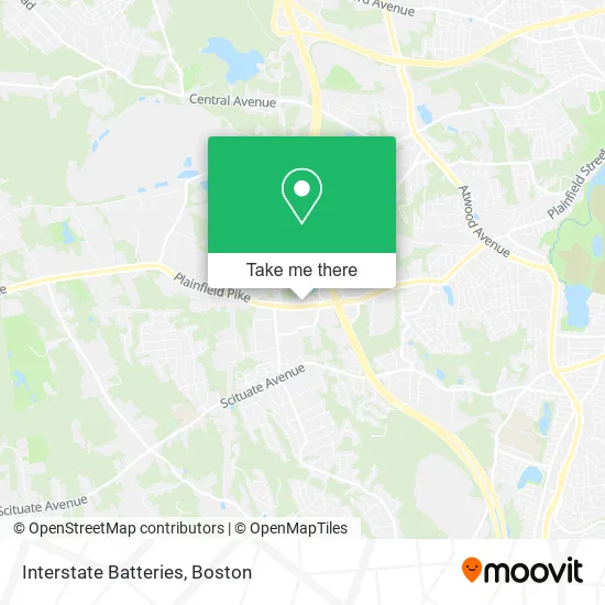 Interstate Batteries map