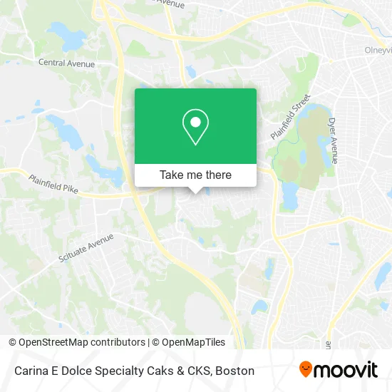 Mapa de Carina E Dolce Specialty Caks & CKS
