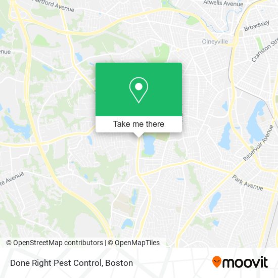 Mapa de Done Right Pest Control