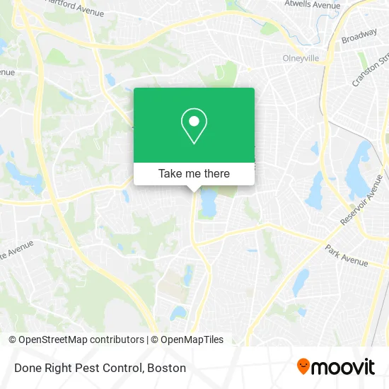 Mapa de Done Right Pest Control