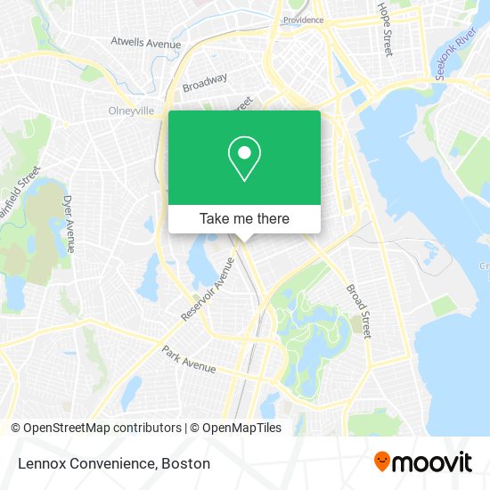 Lennox Convenience map