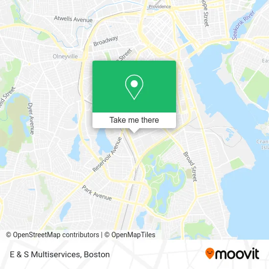 E & S Multiservices map