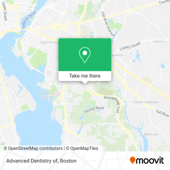 Advanced Dentistry of map