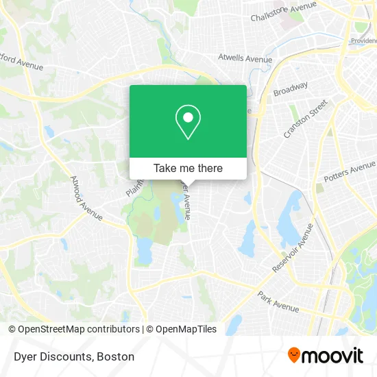 Dyer Discounts map
